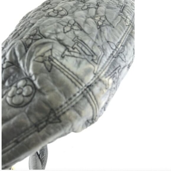 Louis Vuitton Grey Anthracite Monogram Olympe Nimbus PM Bag Limited Edition - Picture 5 of 11